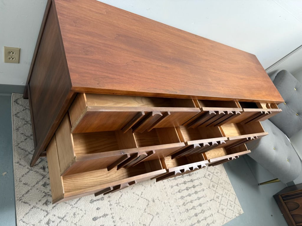 MCM Walnut and Rosewood Thomasville Dresser