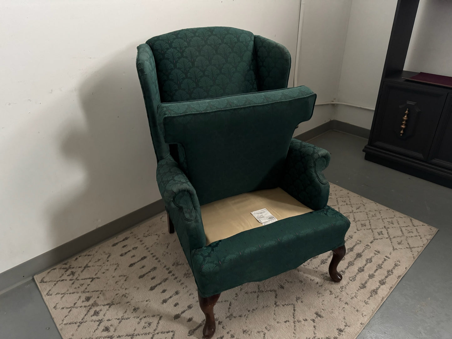 Classic Wingback Accent Chair