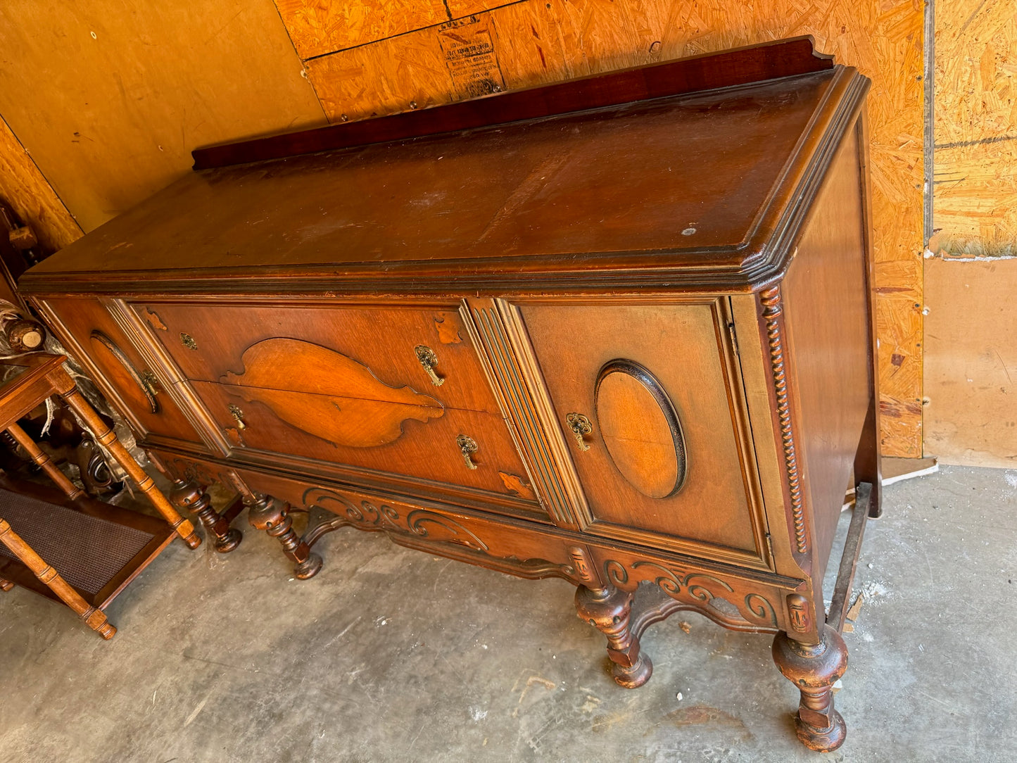 Jacobean Style Large Buffet