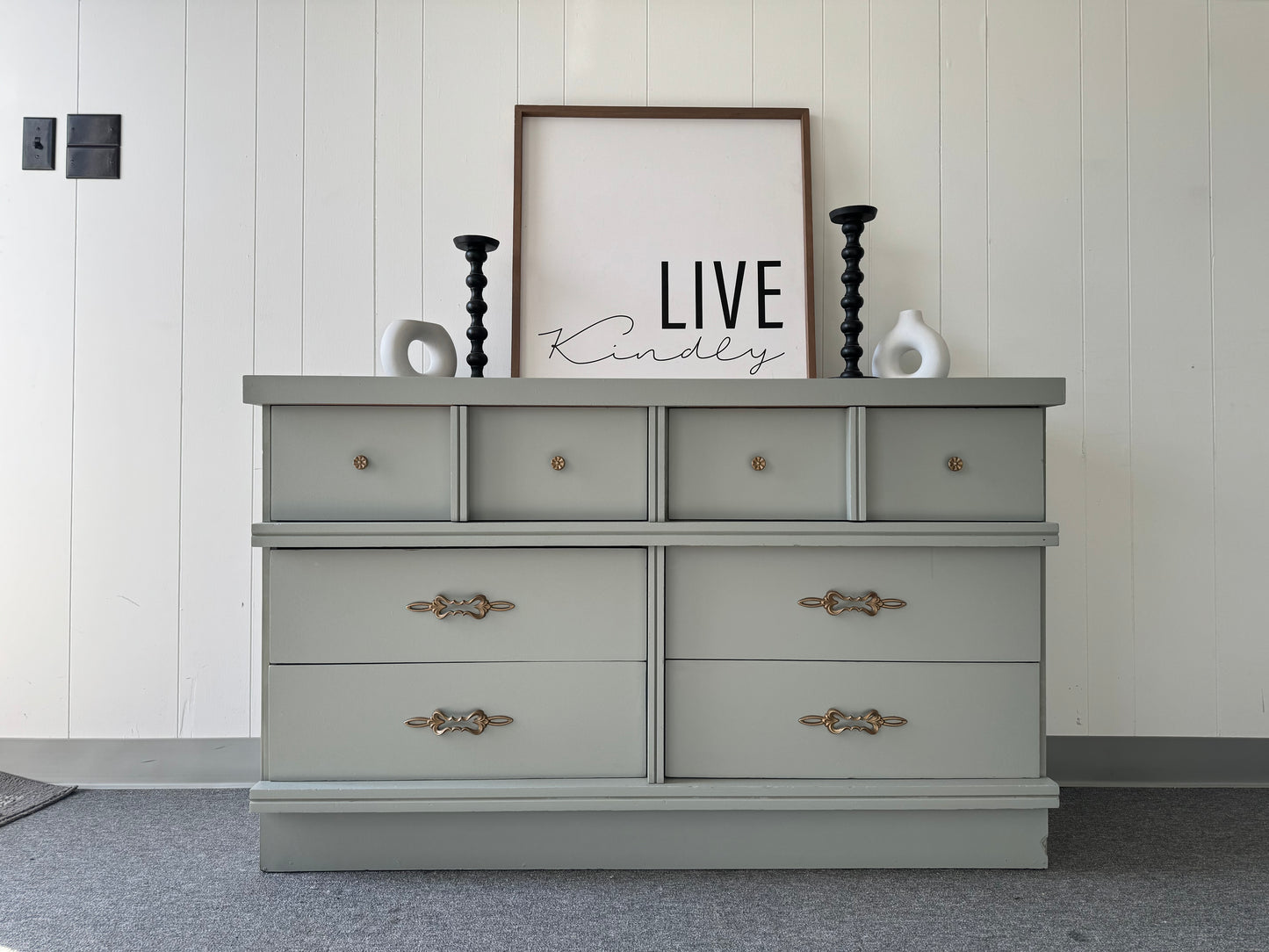 Light Sage Green Dresser
