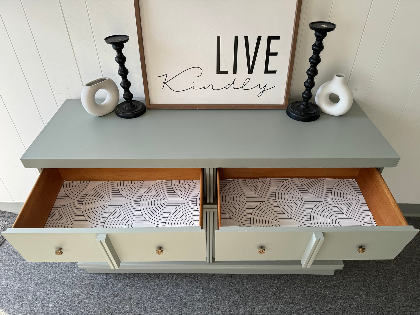 Light Sage Green Dresser