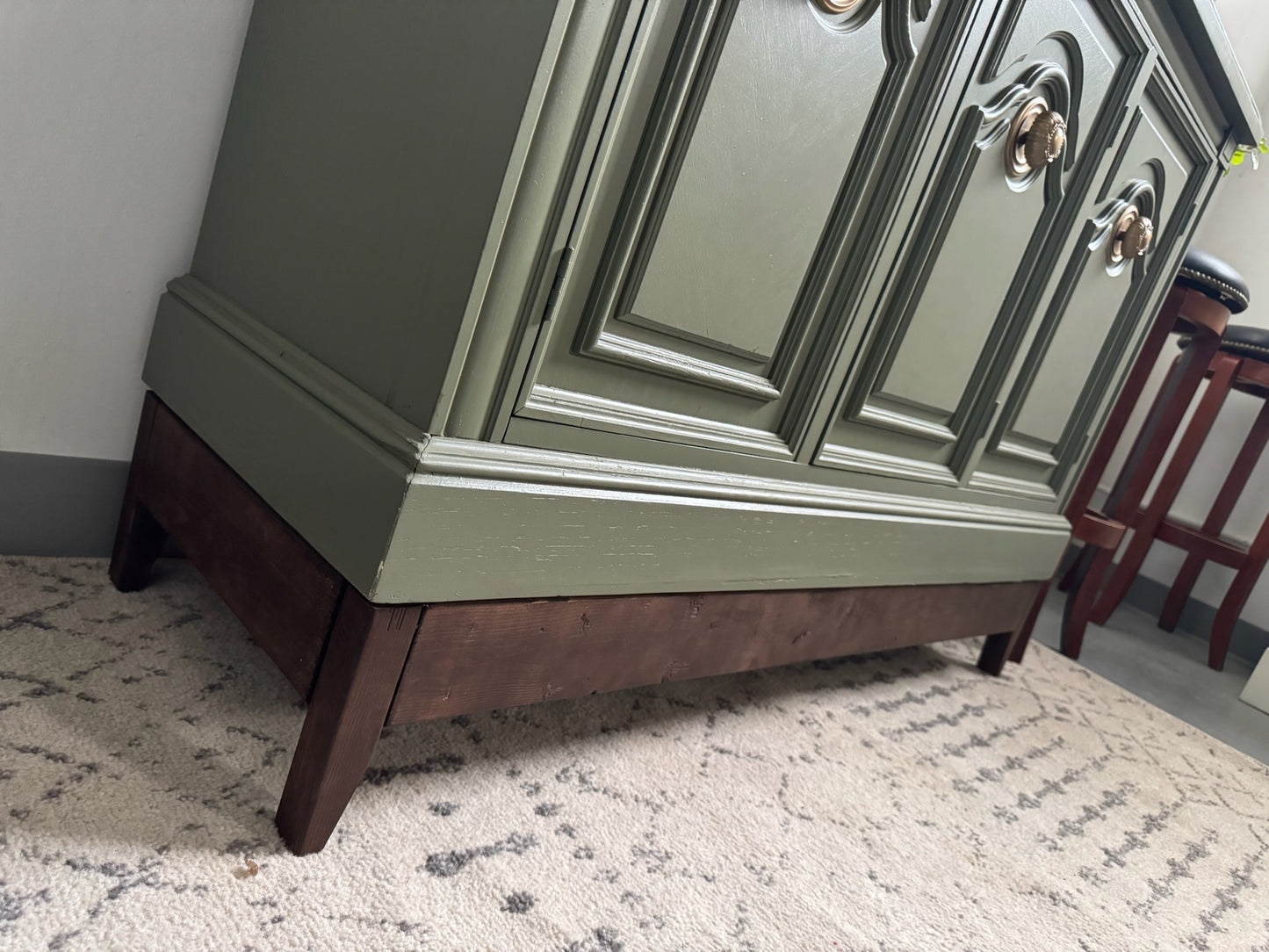 Sage Green sideboard/ Buffet