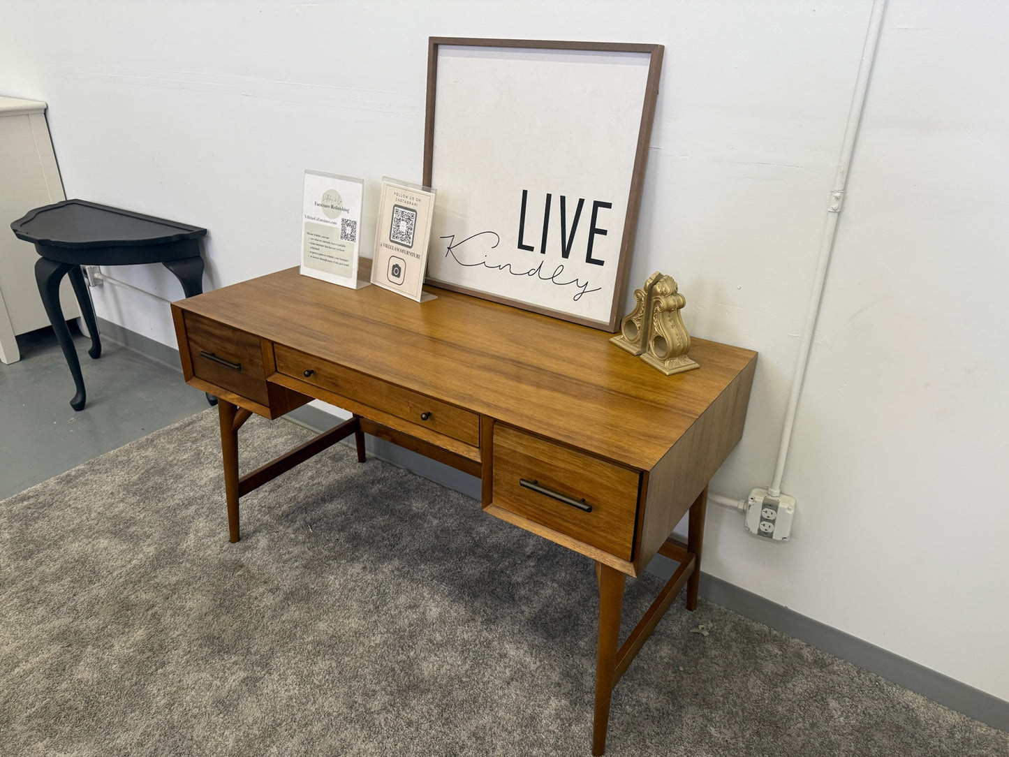 MCM Wood Desk