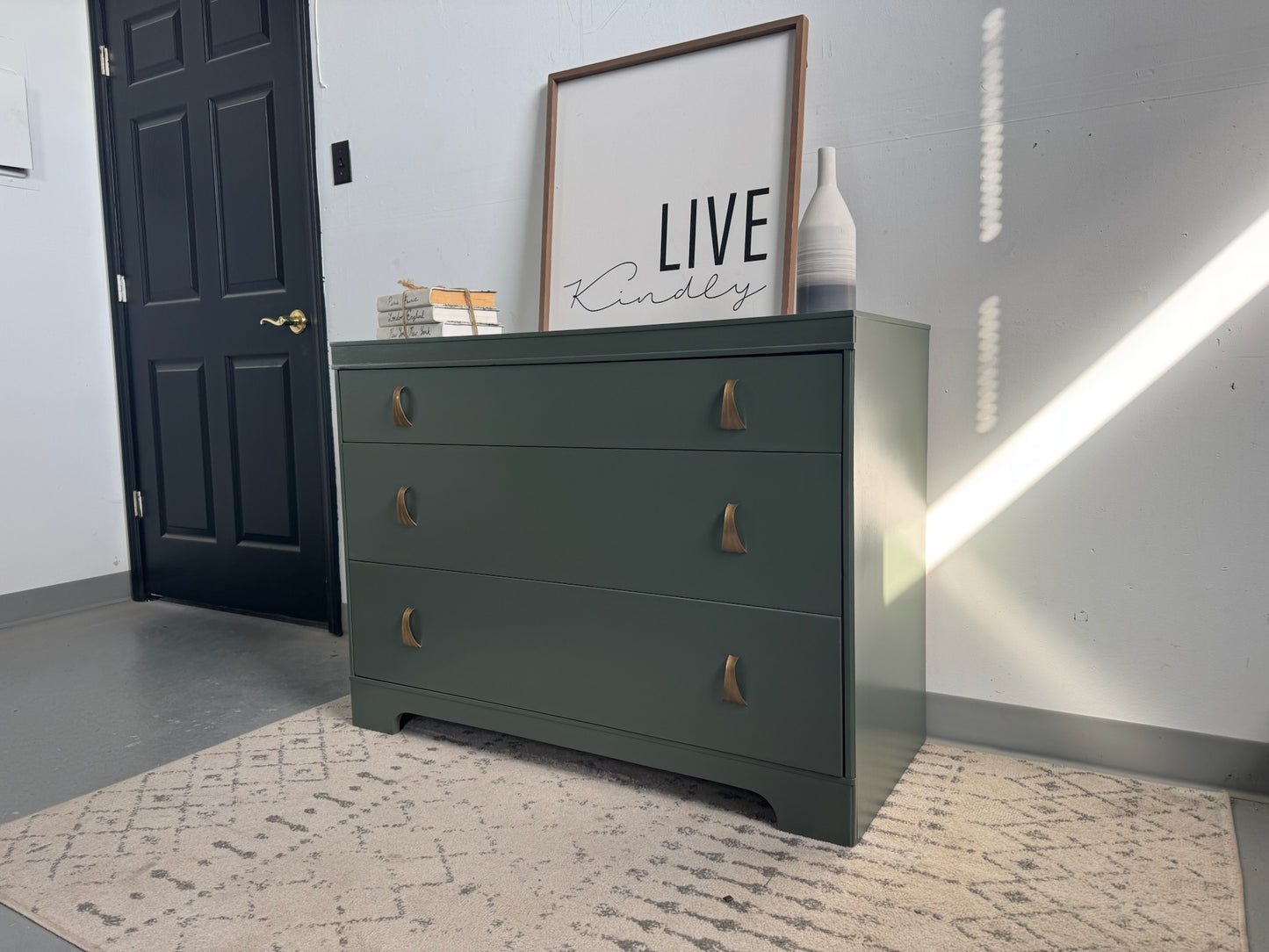 Sage Green Kroehler Dresser