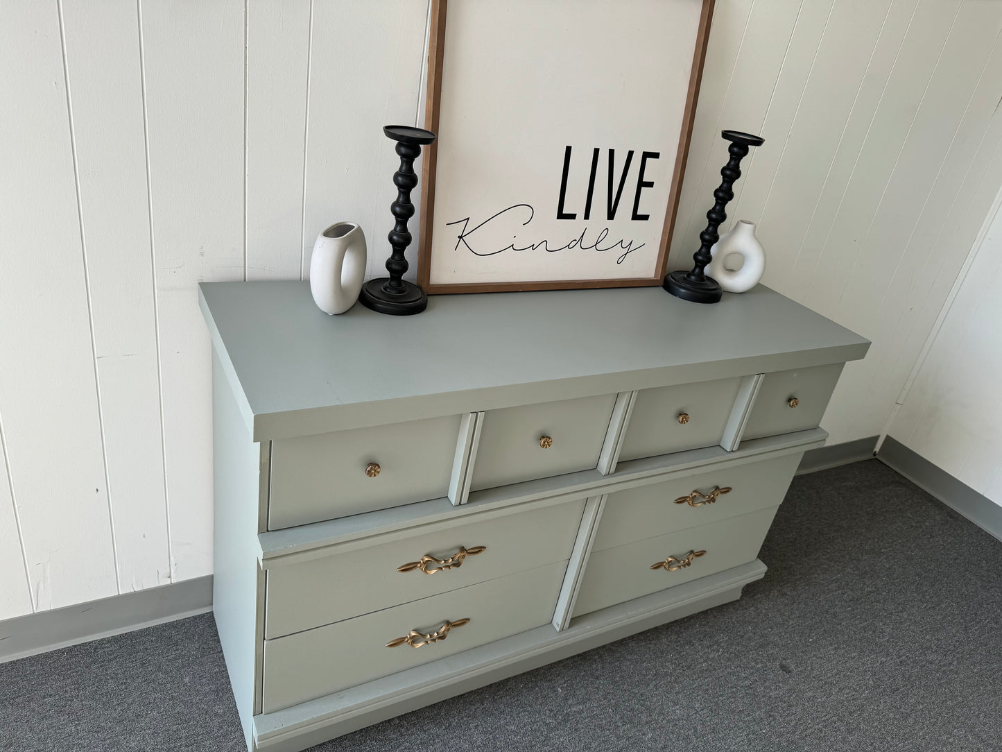 Light Sage Green Dresser