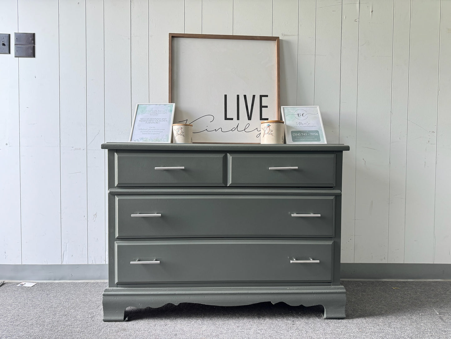Small Green Dresser
