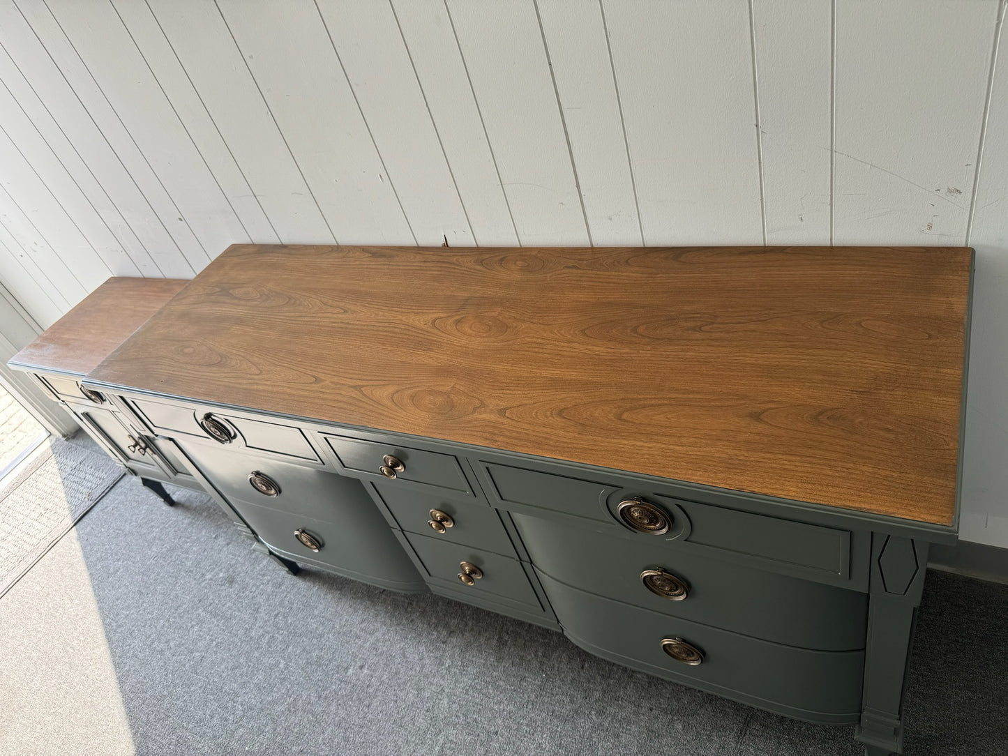 Sage Green Dresser & Nightstand