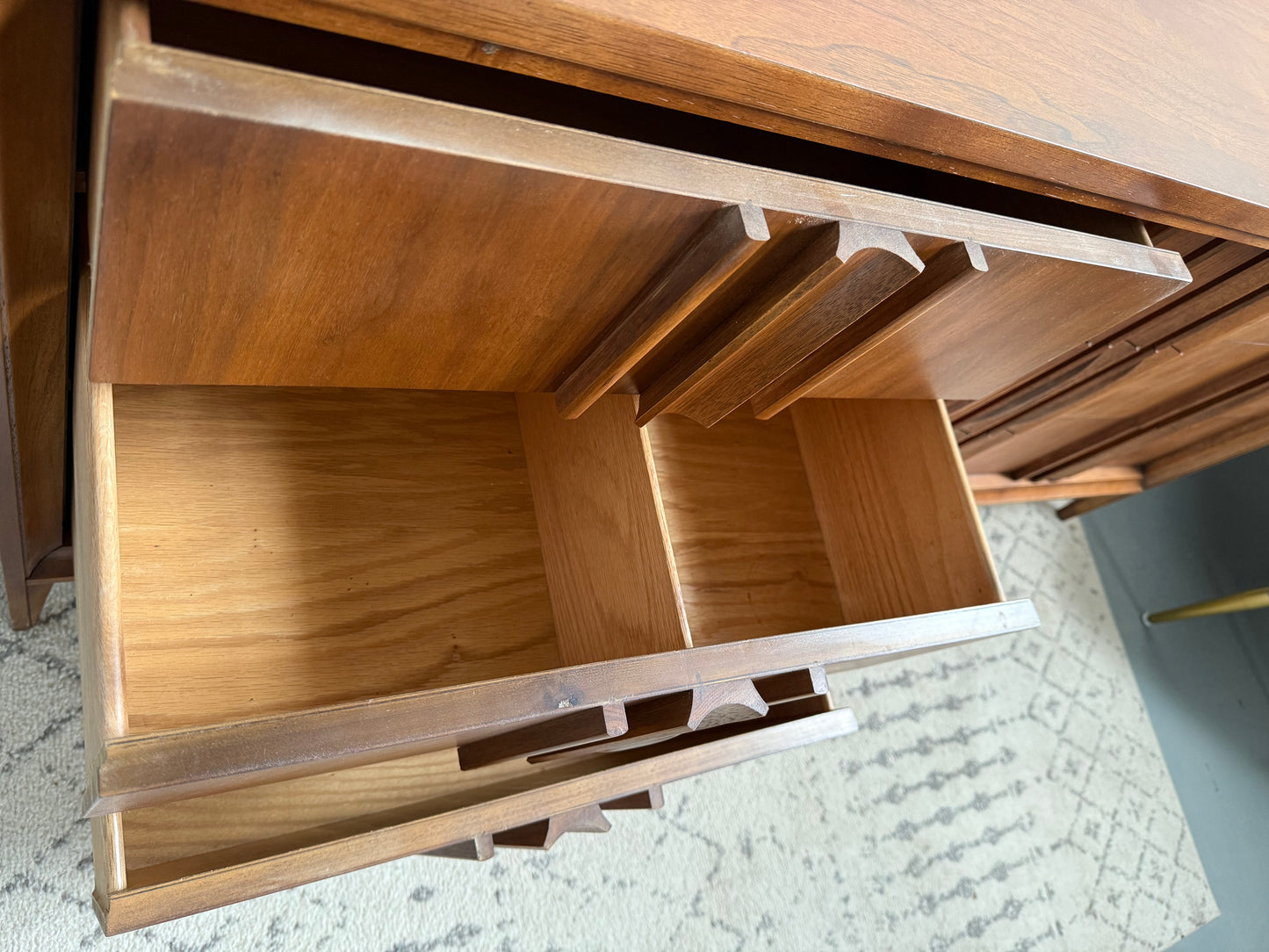 MCM Walnut and Rosewood Thomasville Dresser