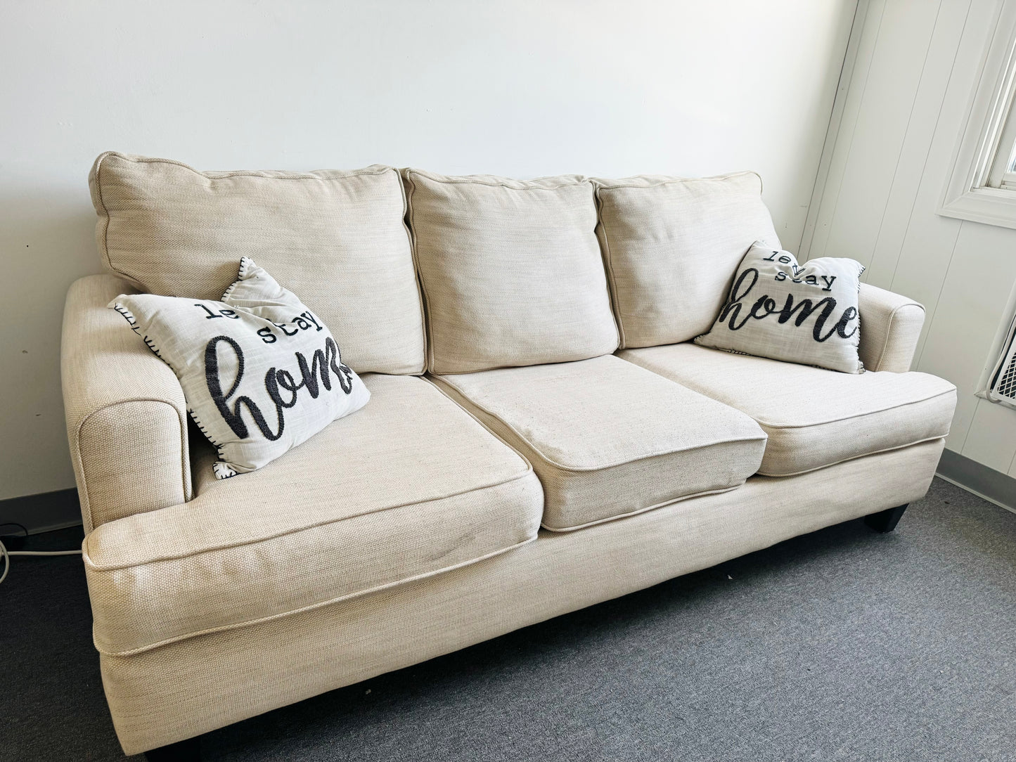 Large Cream Couch