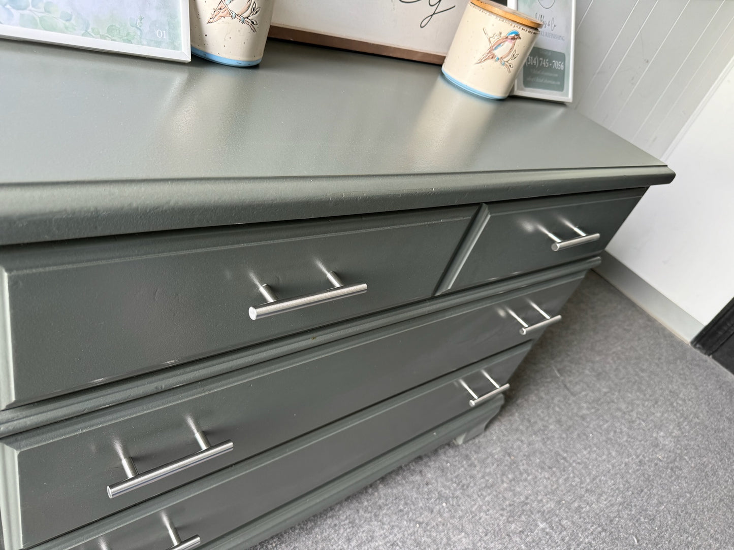 Small Green Dresser
