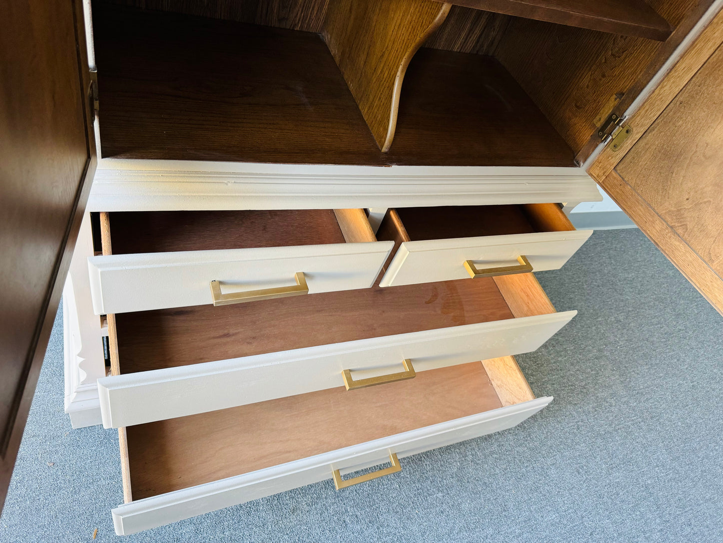 Full 4Pcs Dresser Set