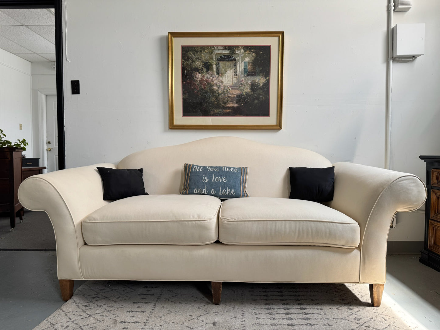 Cream Sofa