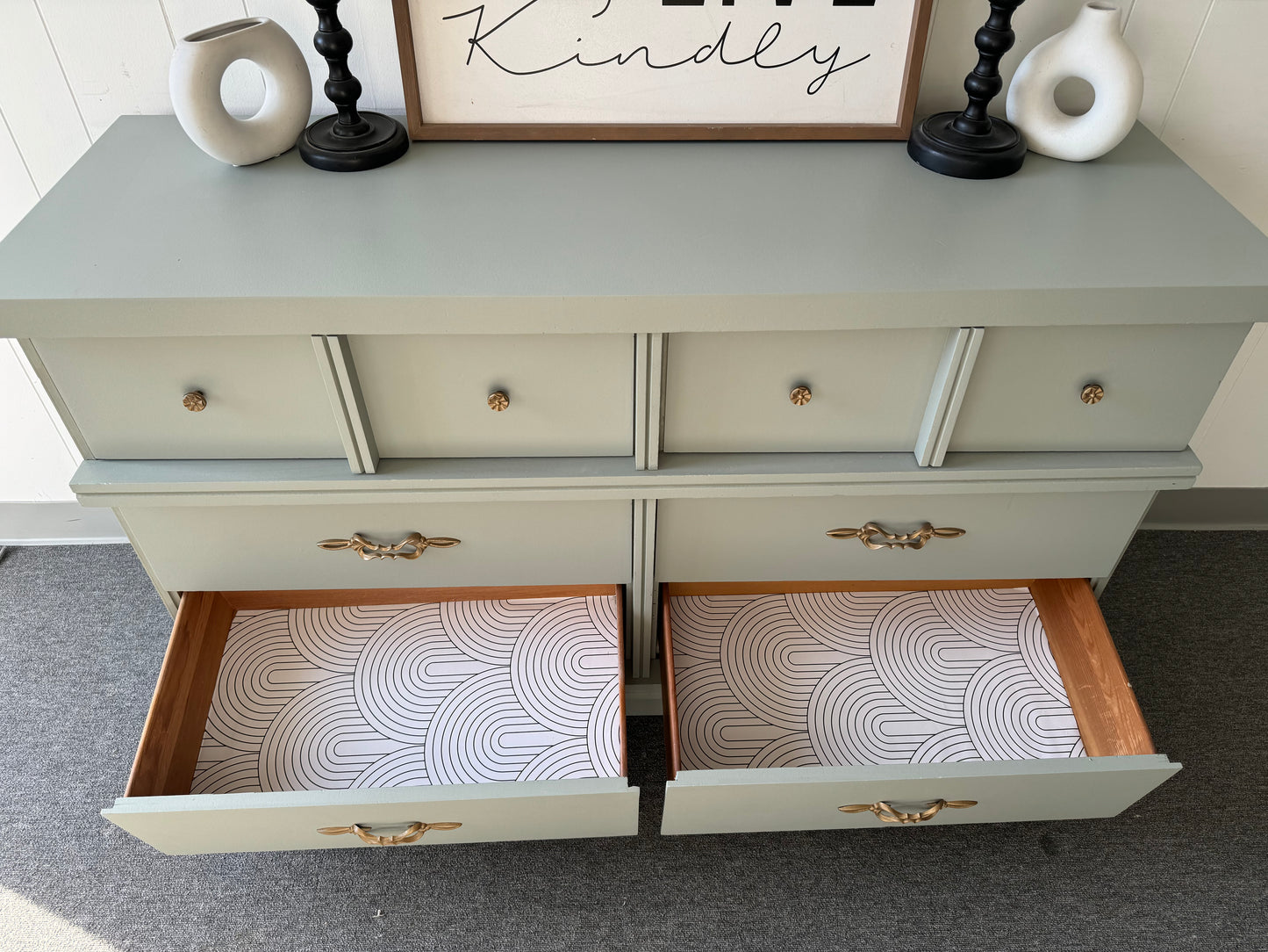 Light Sage Green Dresser