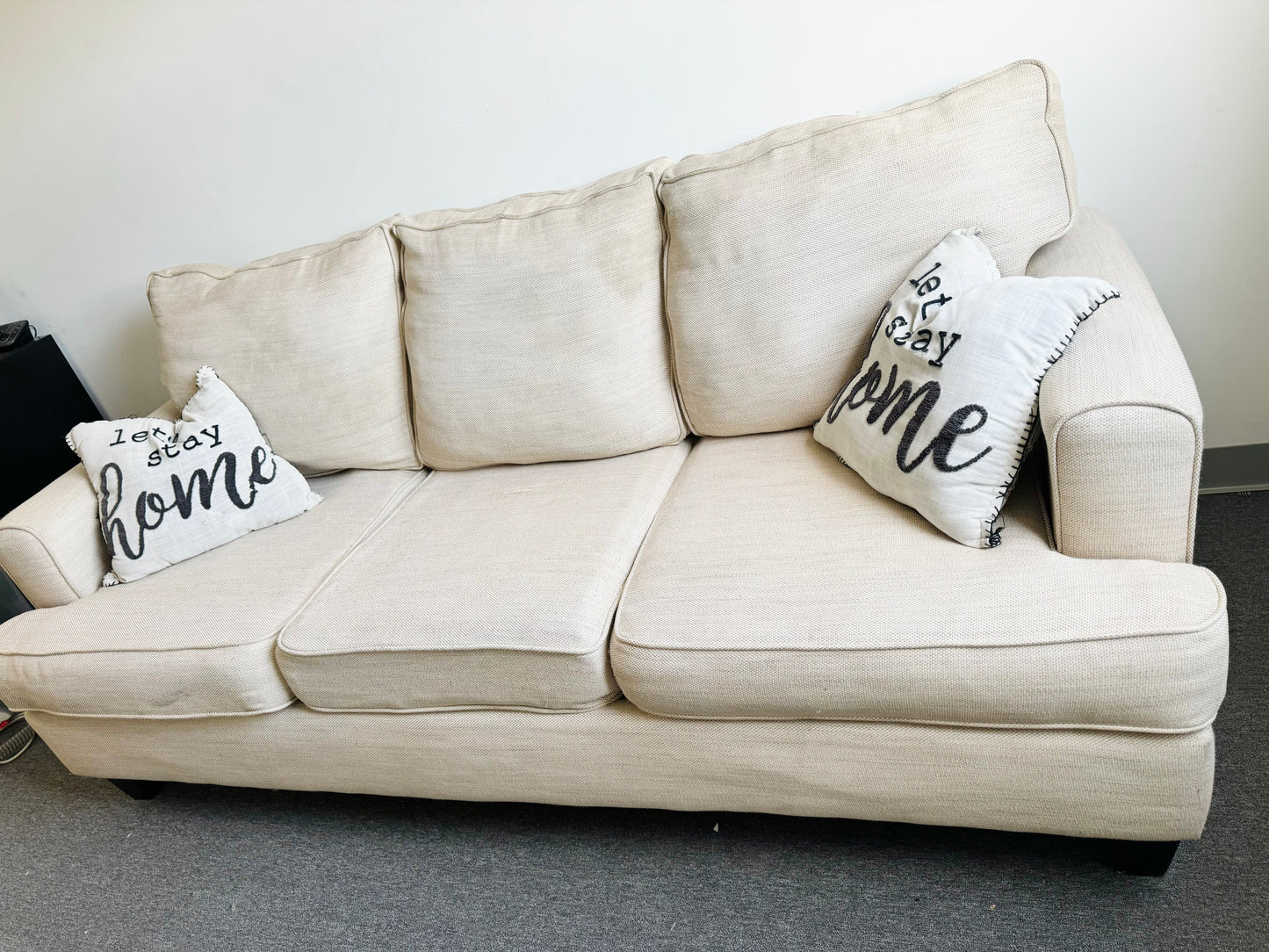 Large Cream Couch