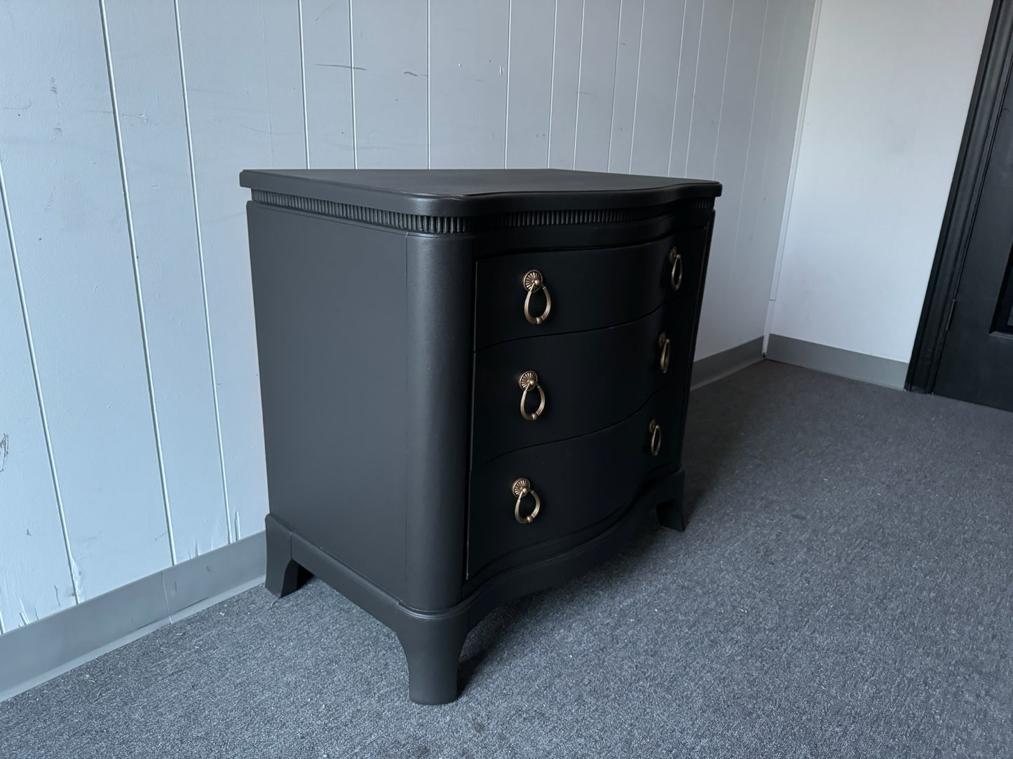 Black Large Night Stand