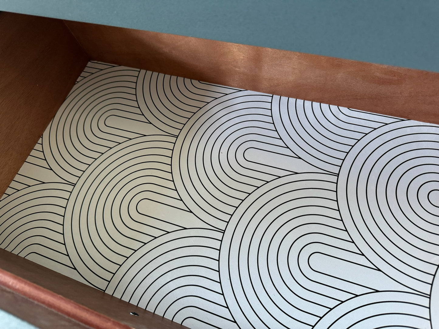 Blue-Grey Dresser Set