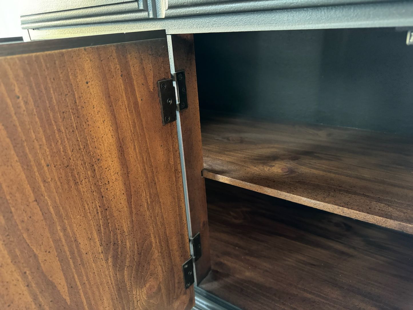 Black Hutch/ Cabinet