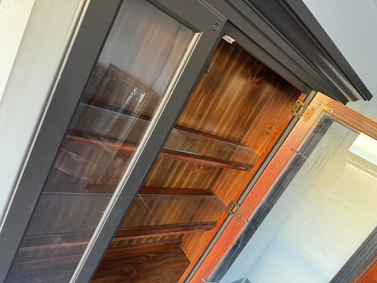 Black Hutch/ Cabinet
