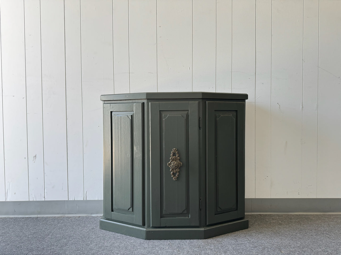 Sage Green Small Console/ Side Table