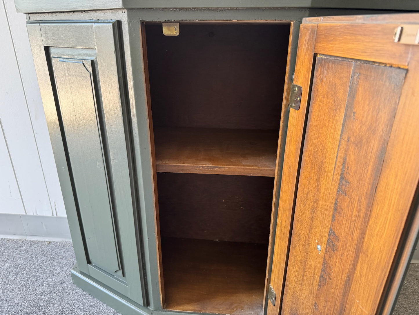 Sage Green Small Console/ Side Table