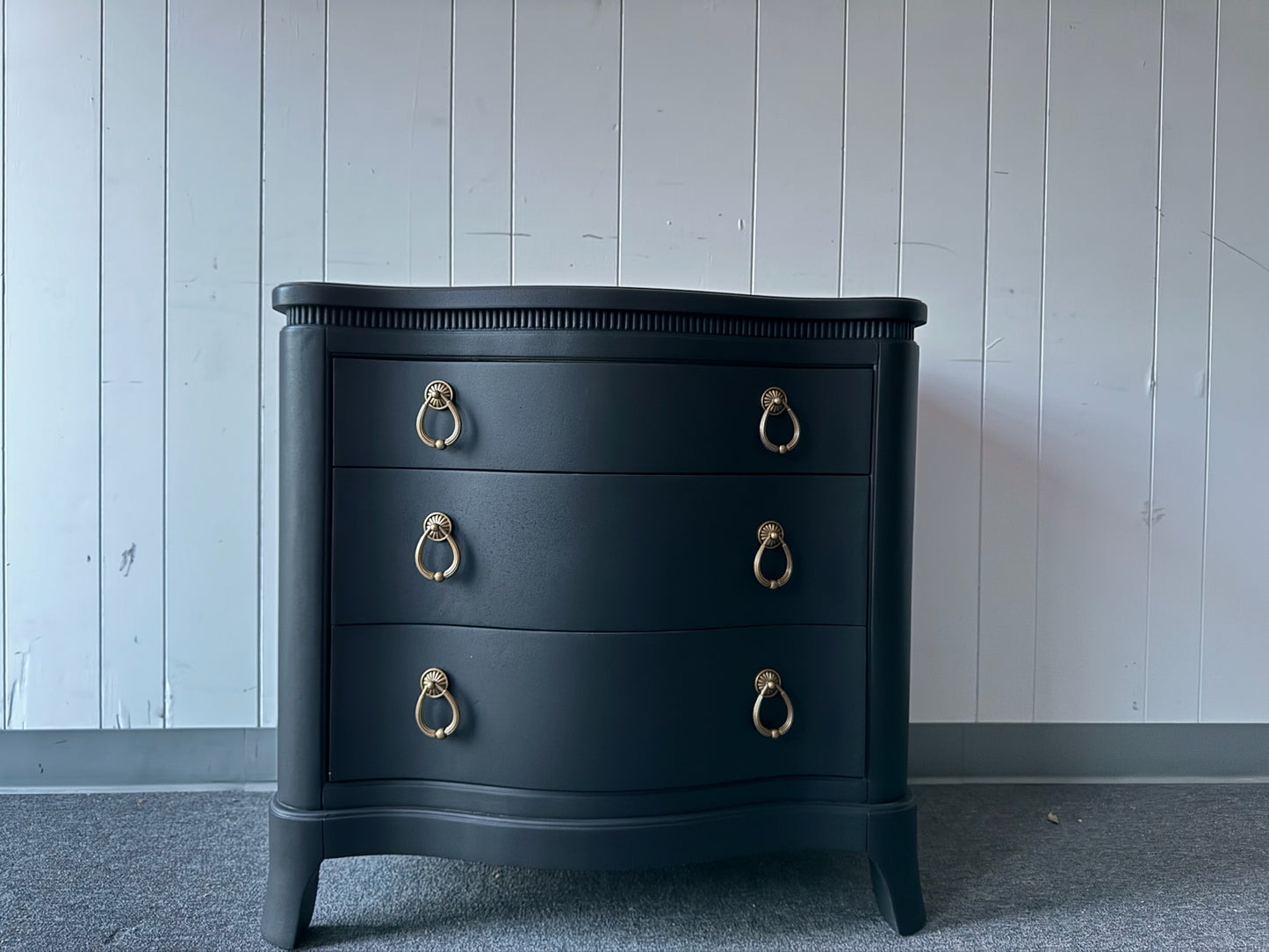Black Large Night Stand