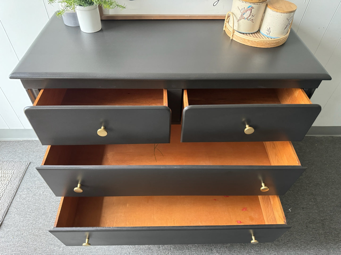 Black Small Dresser