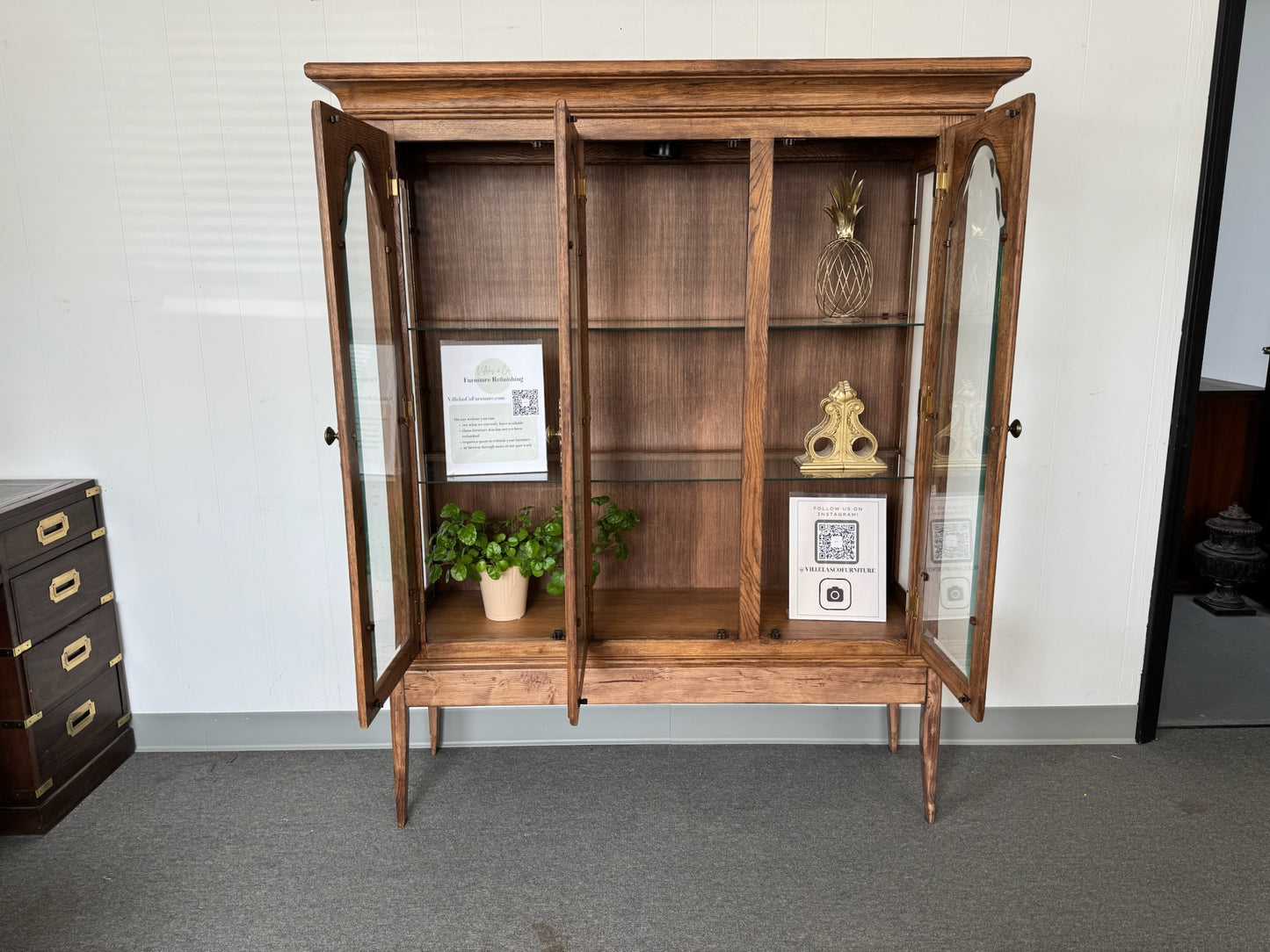Solid Wood Hutch