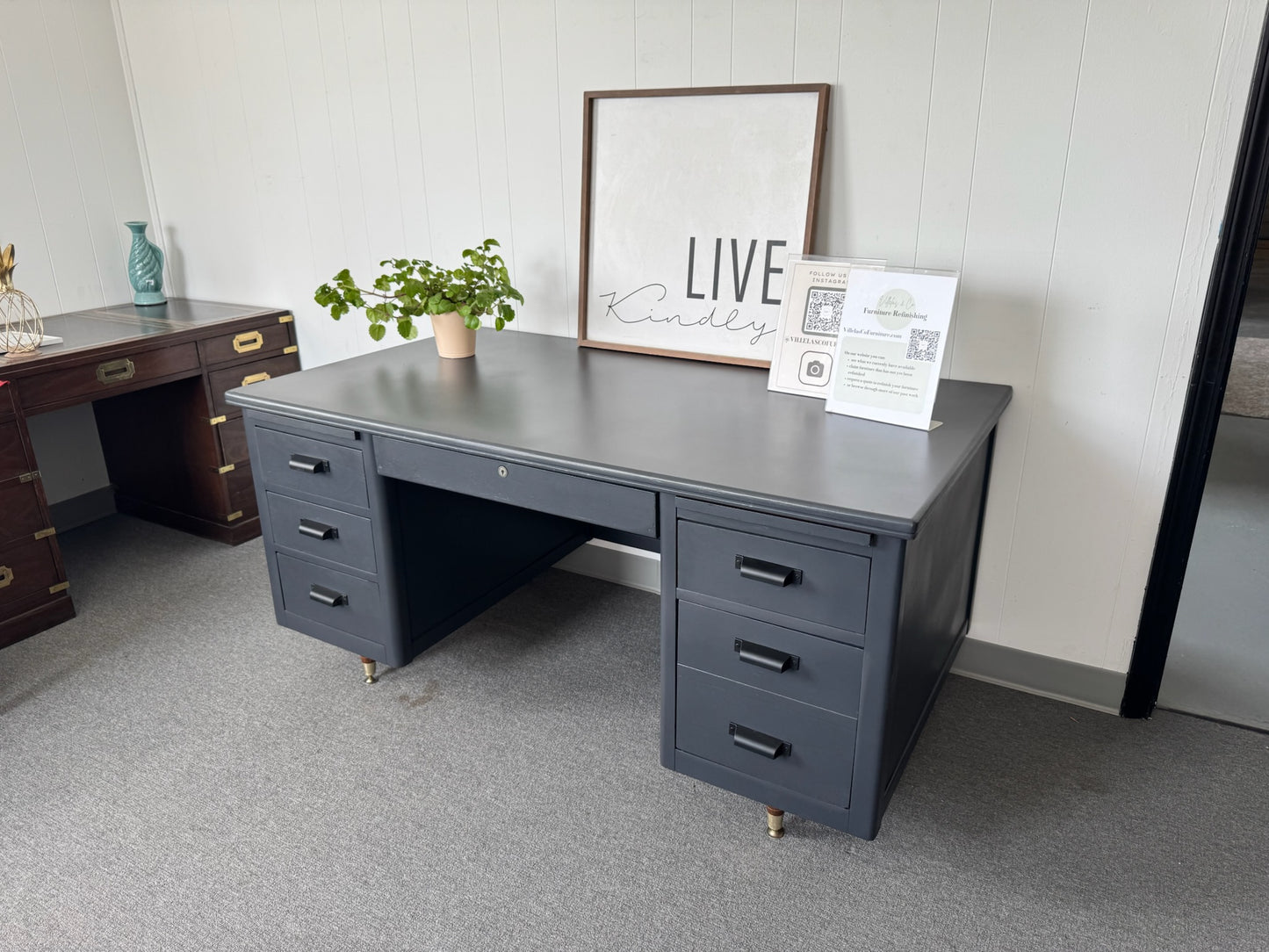 Mid-Century Executive Desk