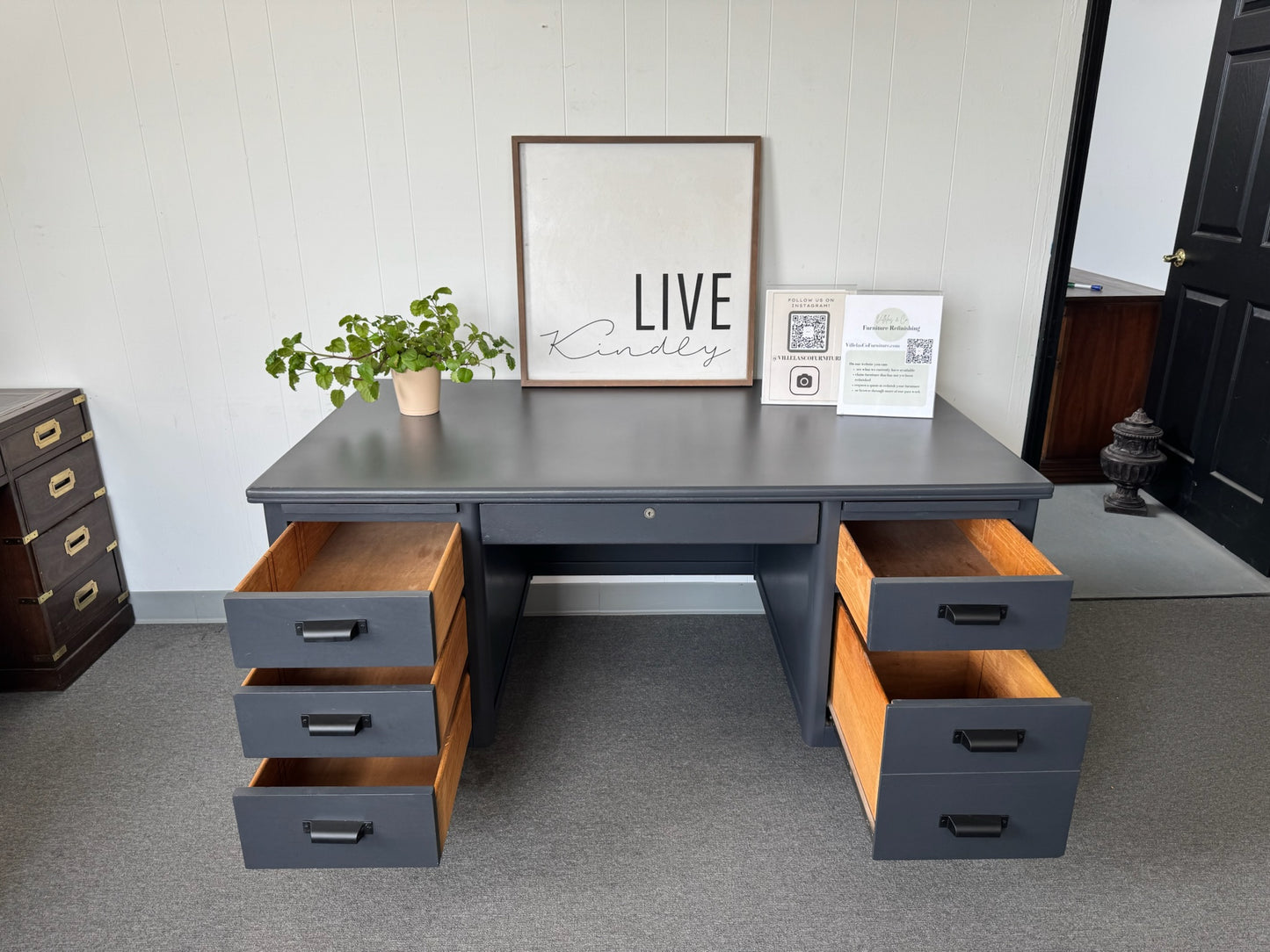 Mid-Century Executive Desk