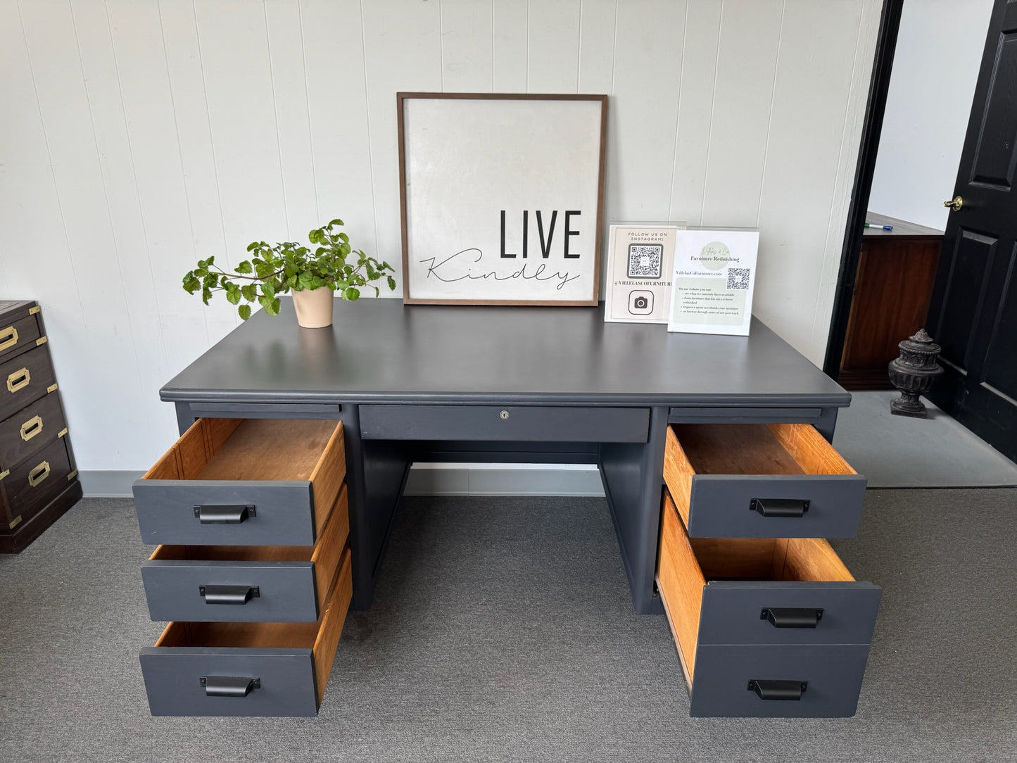 Mid-Century Executive Desk