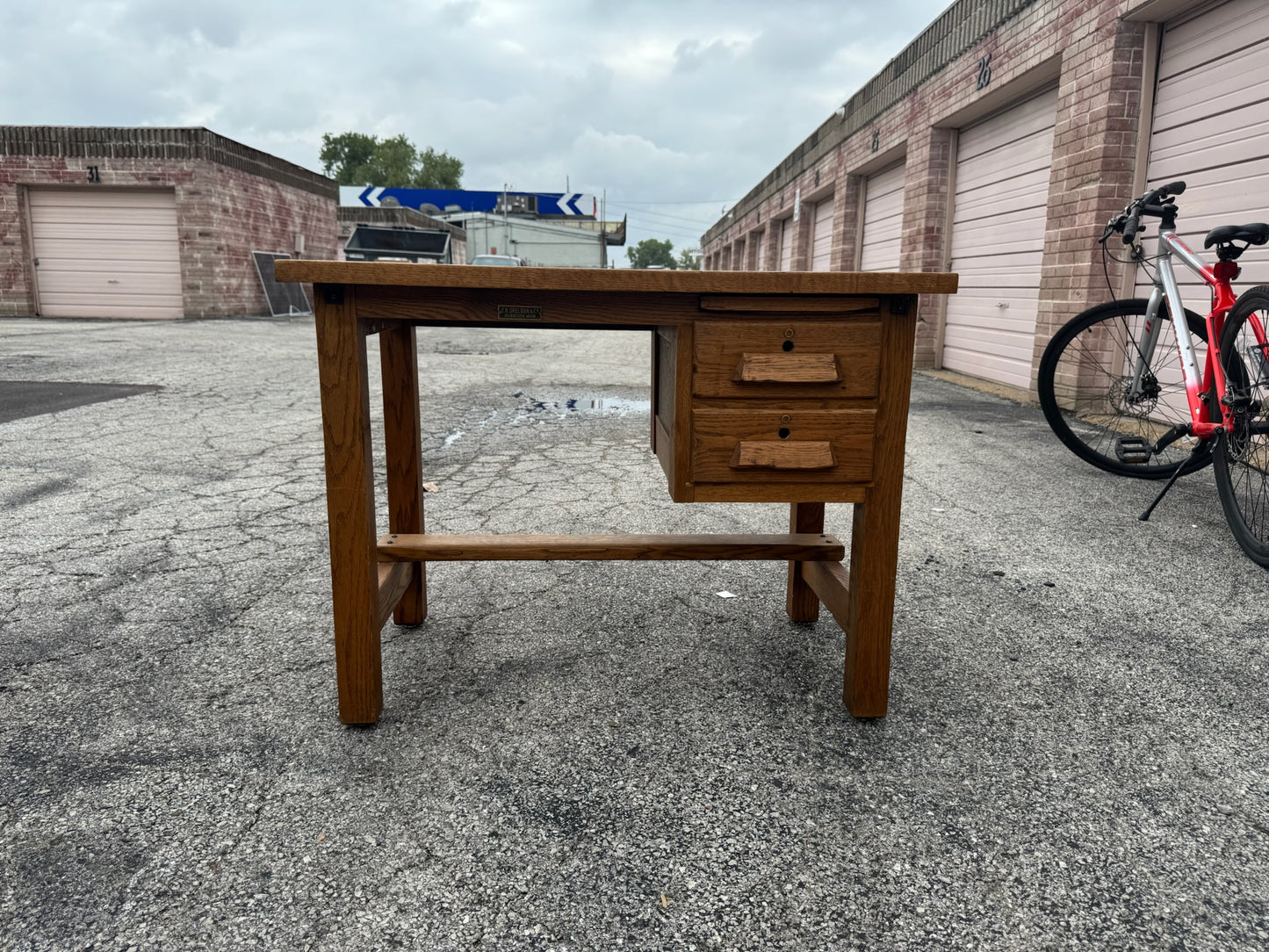 Solid Wood Desk
