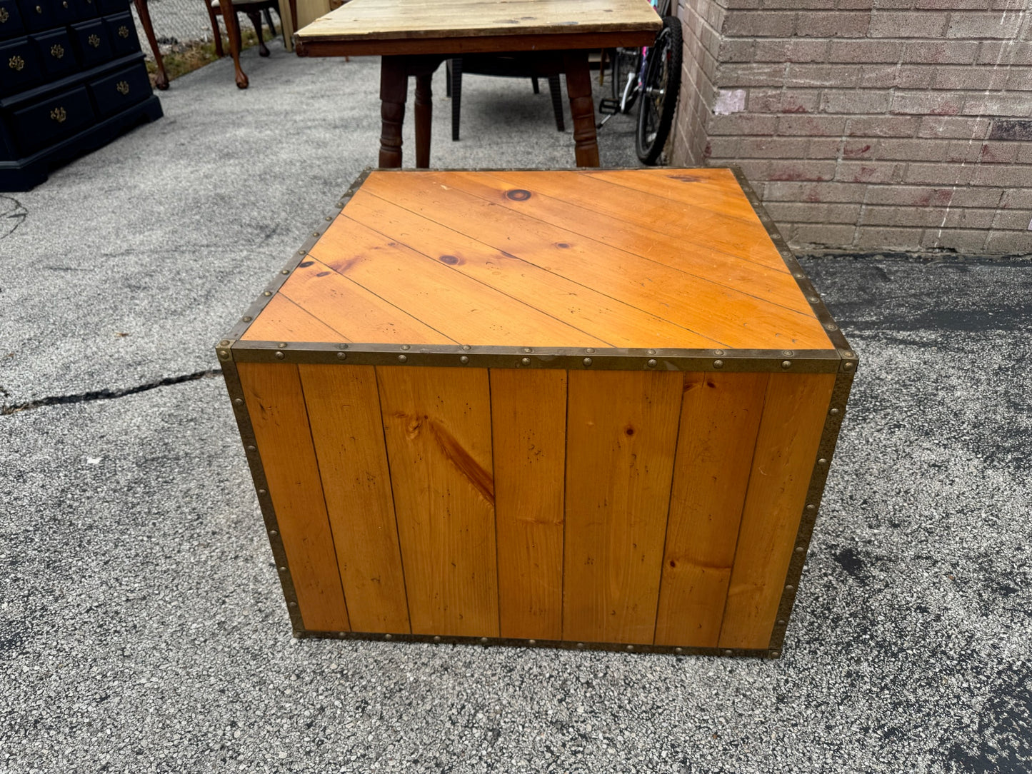 Wooden Vintage Coffee Table