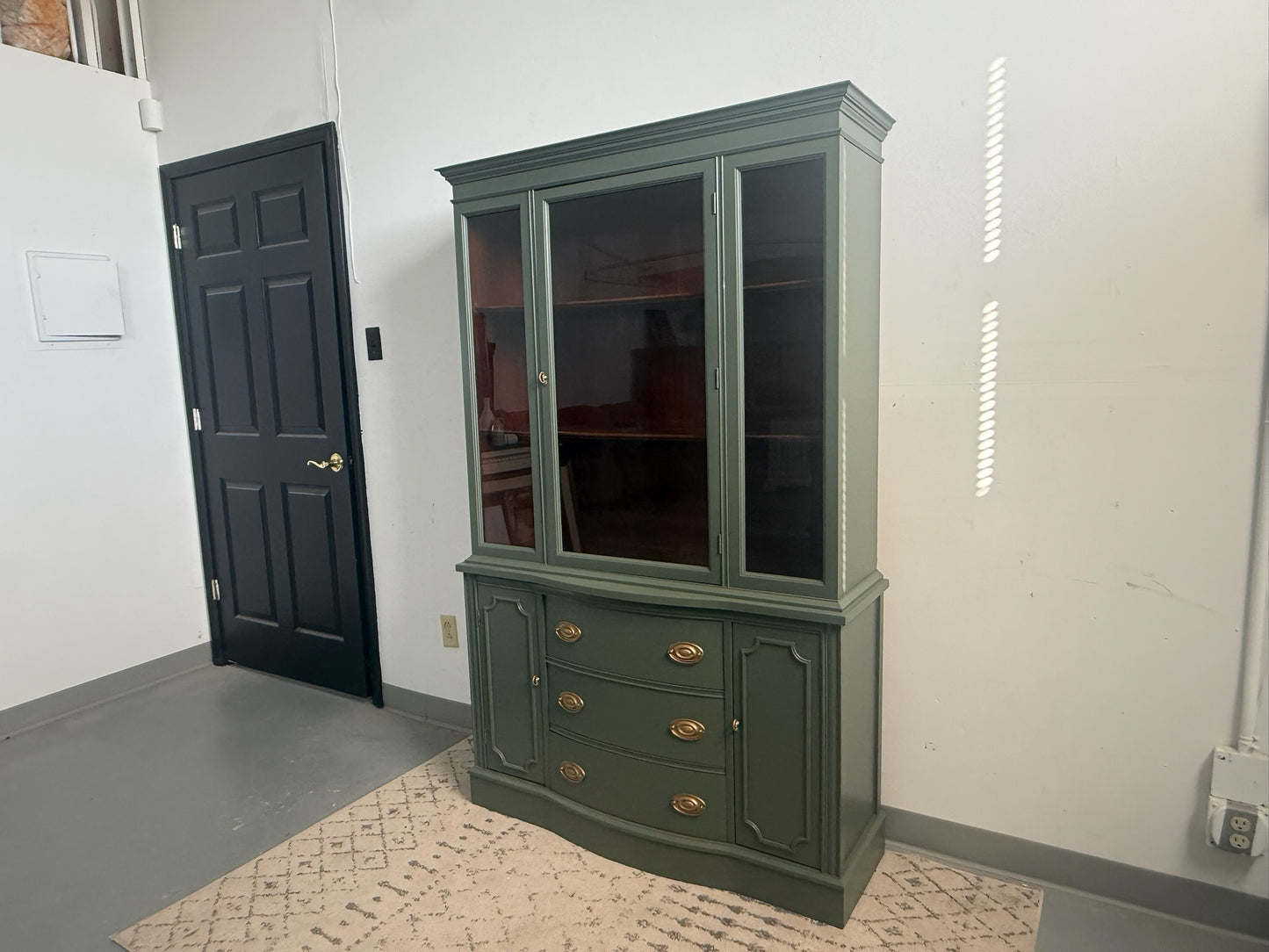 Sage Green Hutch