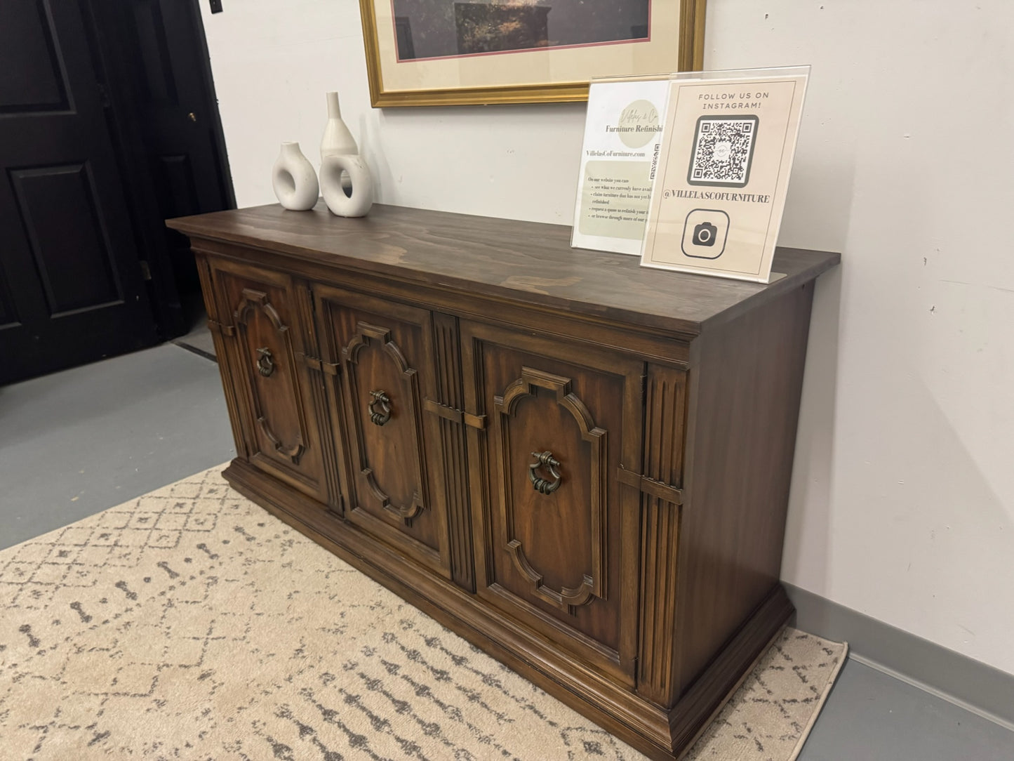 Drexel Walnut Buffet/ Credenza