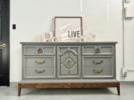 Large Grey Buffet/ Dresser