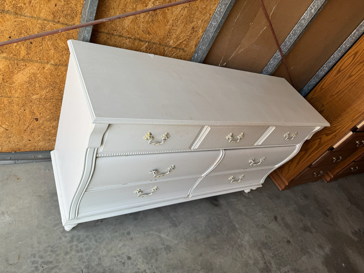 White dresser