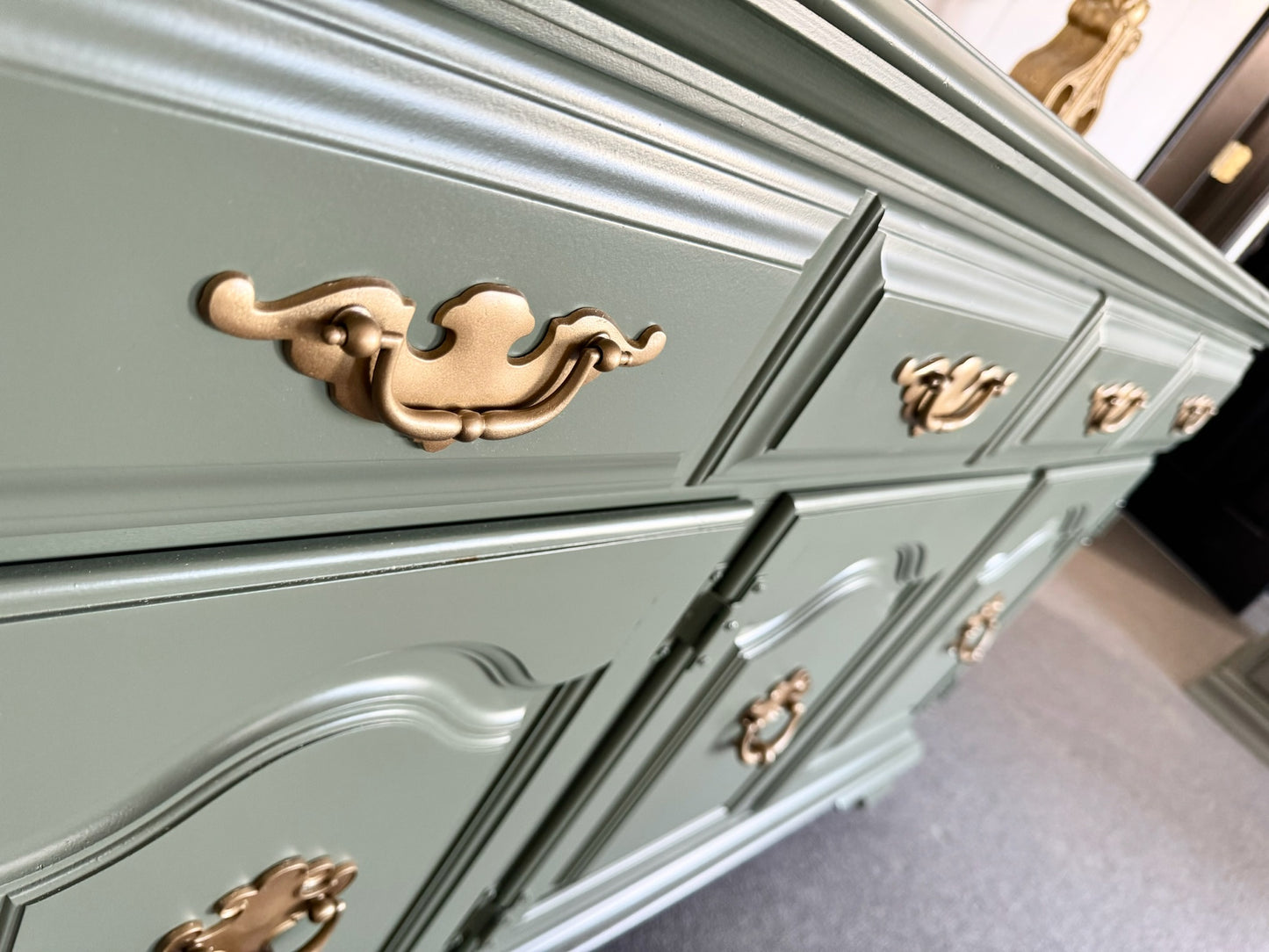 Sage Green Buffet/Sideboard