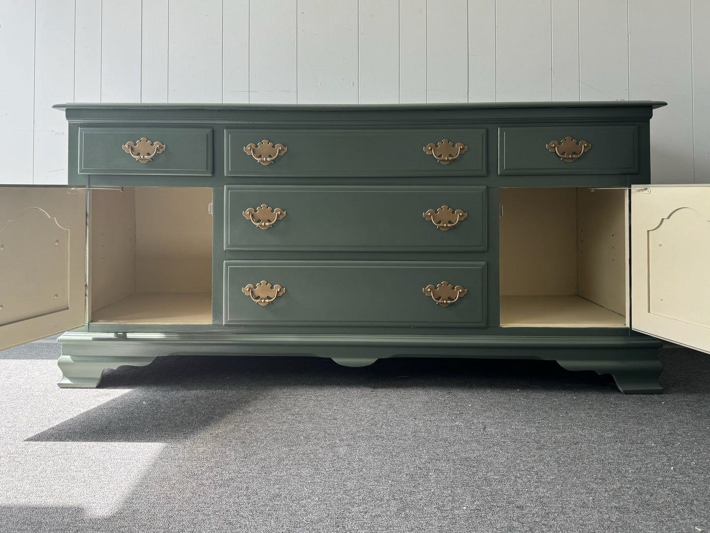 Sage Green Buffet/ Sideboard