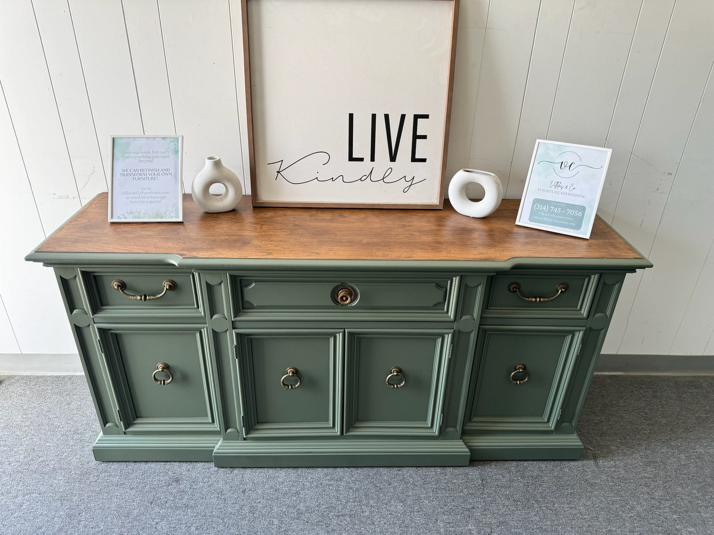 Thomasville Green Buffet/Sideboard