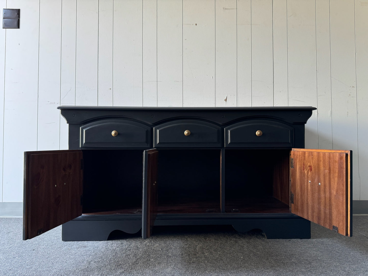 Small Black Buffet/Sideboard