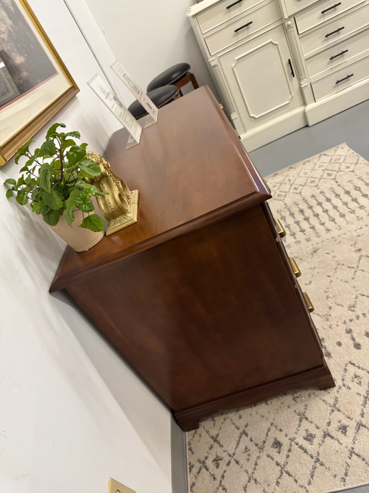 Stained Walnut Desk