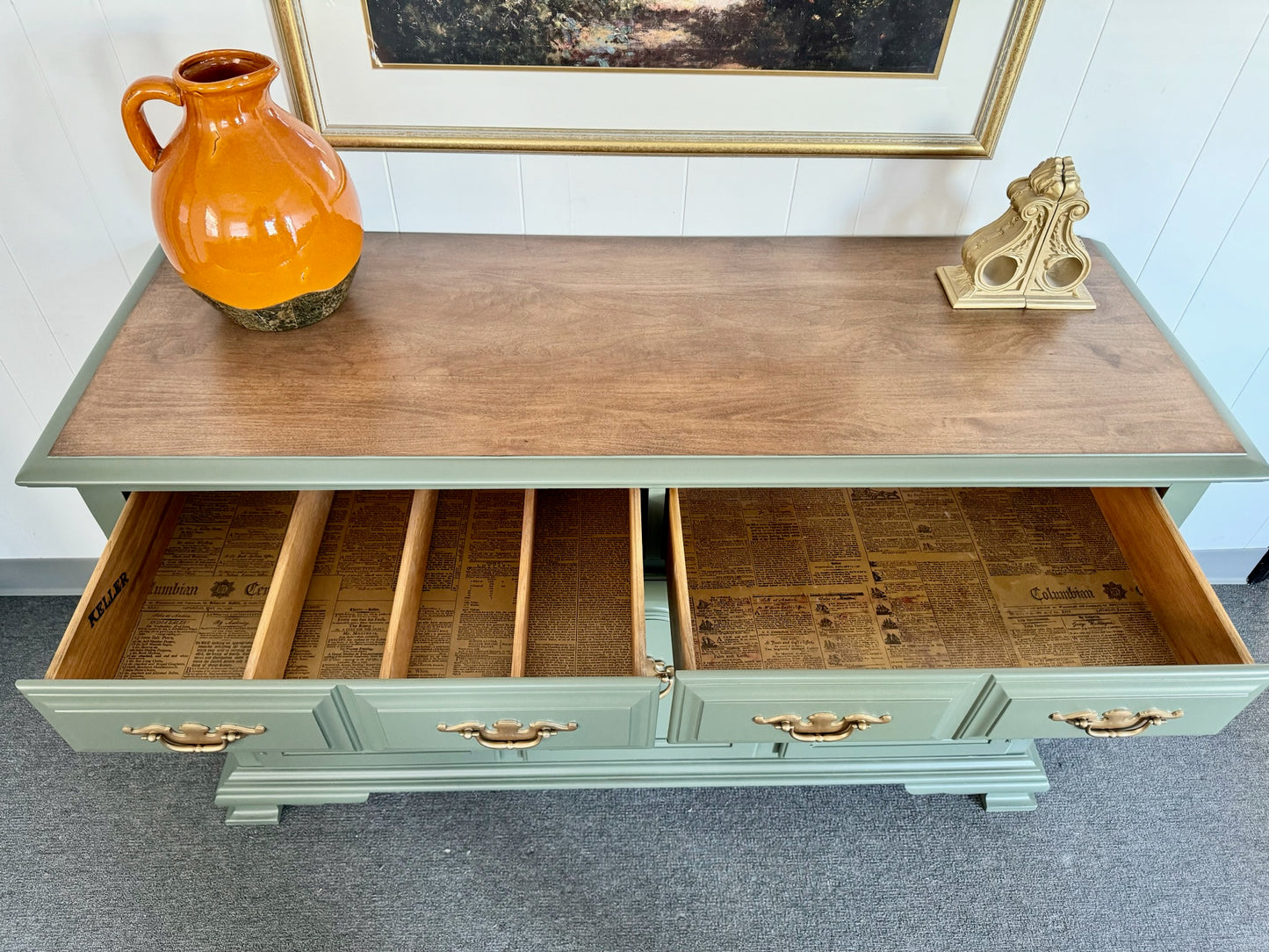 Sage Green Buffet/Sideboard