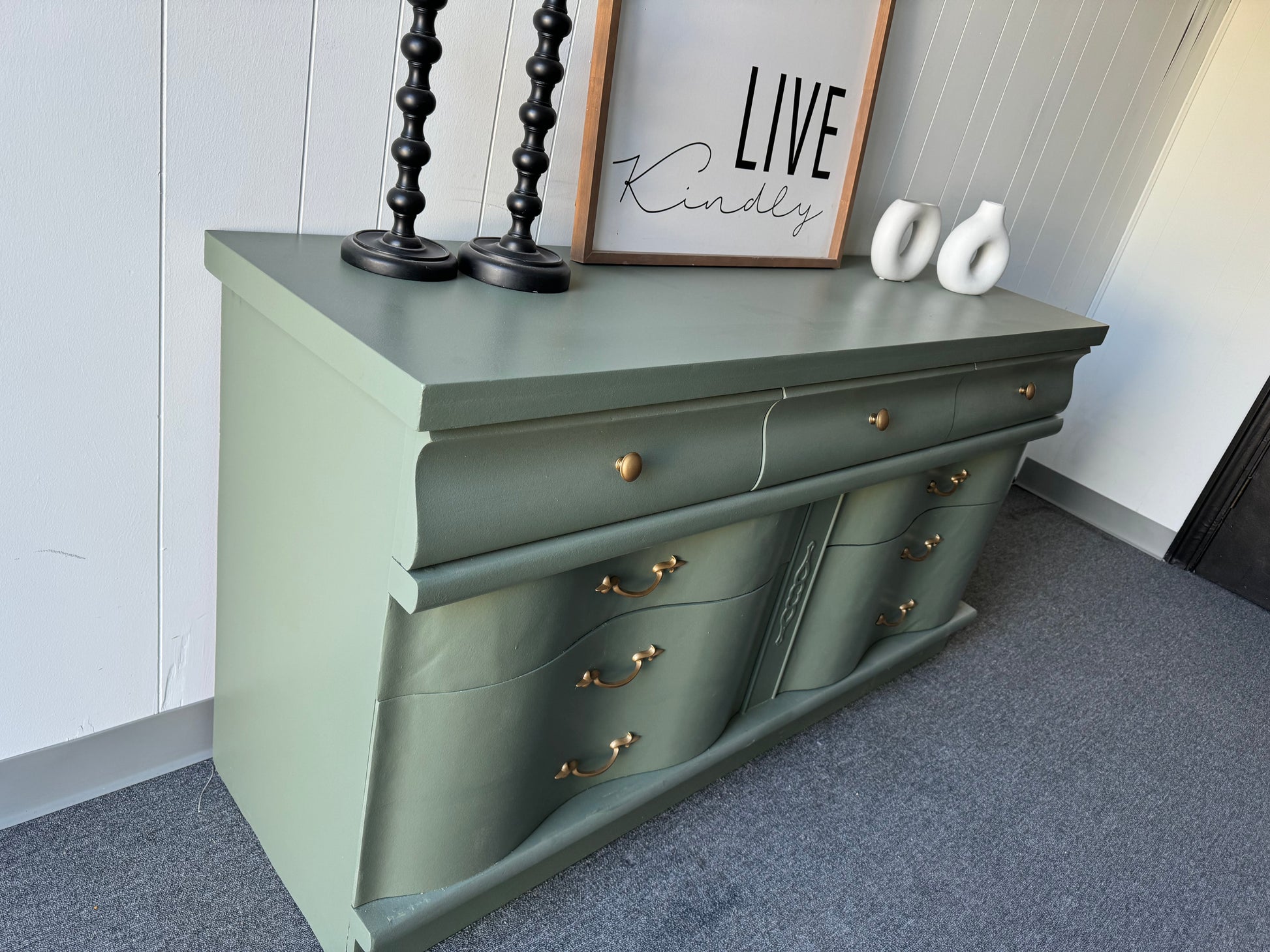 Sage Green Dresser VillelasCo Furniture Sage Green Dresser VillelasCo Furniture