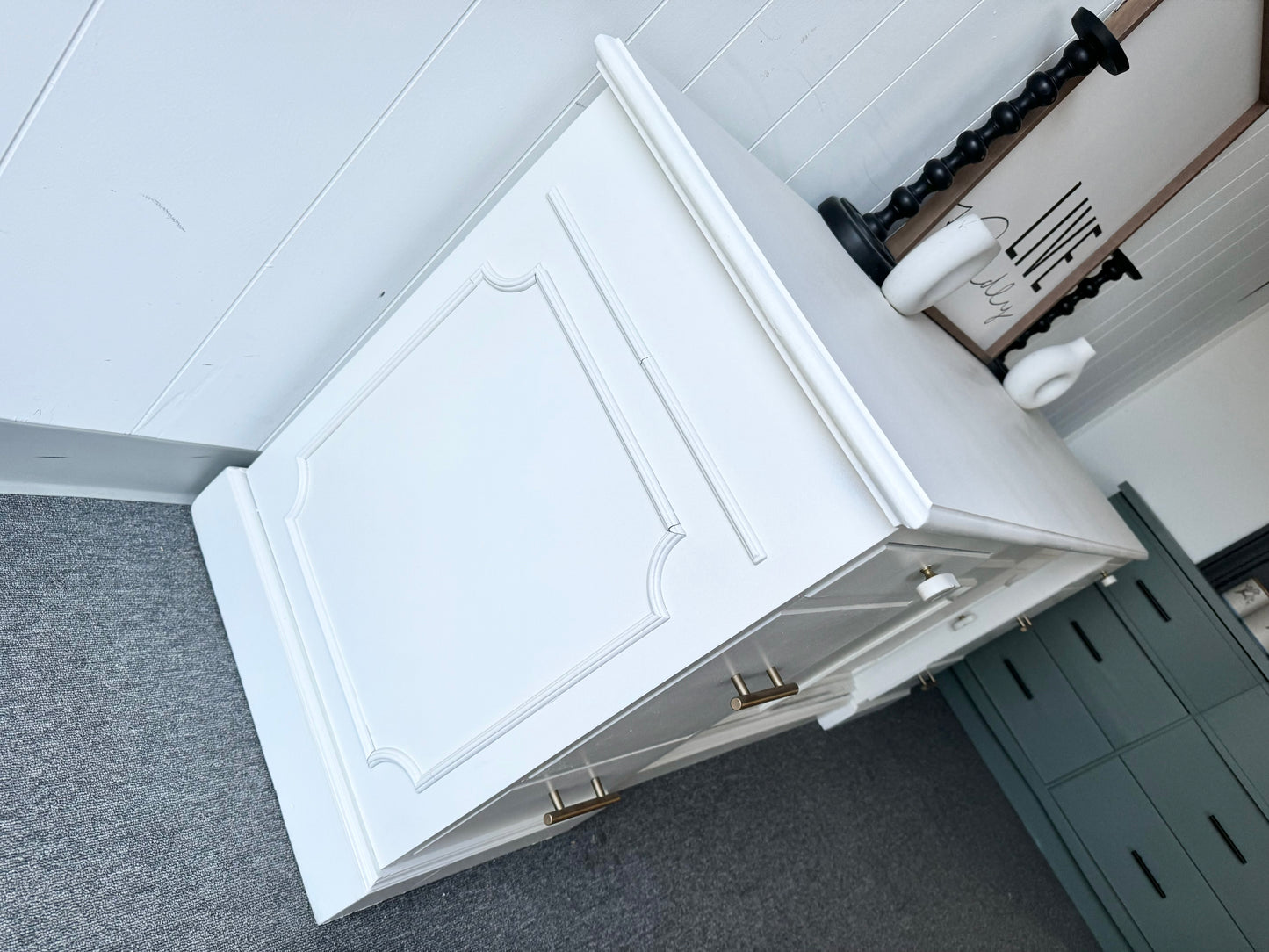 White Sideboard/ Buffet