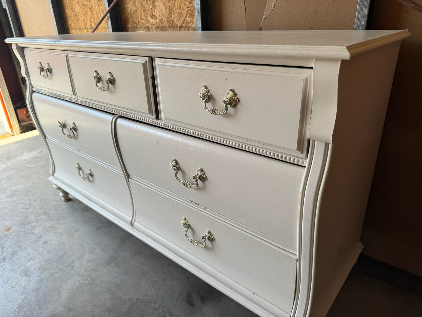 White dresser