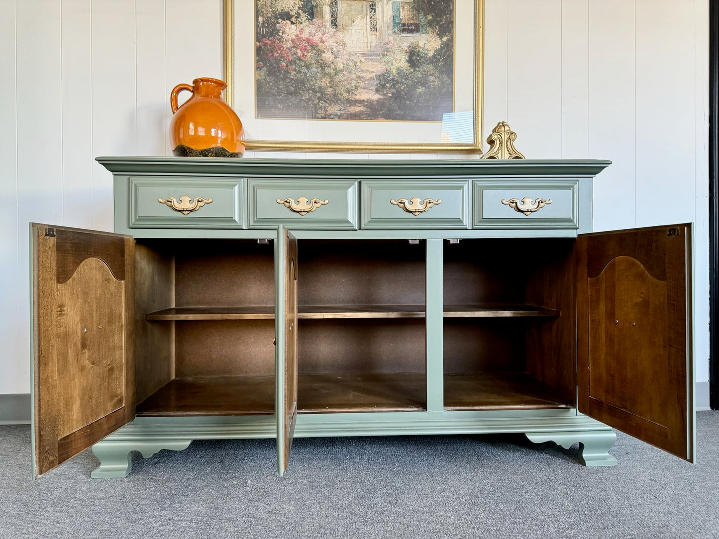 Sage Green Buffet/Sideboard