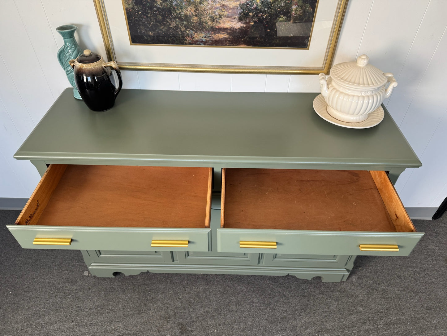 Thomasville Sage green Buffet/Sideboard