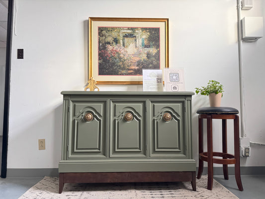 Sage Green sideboard/ Buffet