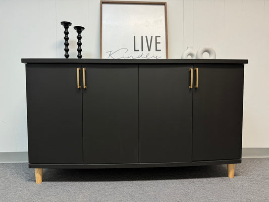 Black Modern Credenza