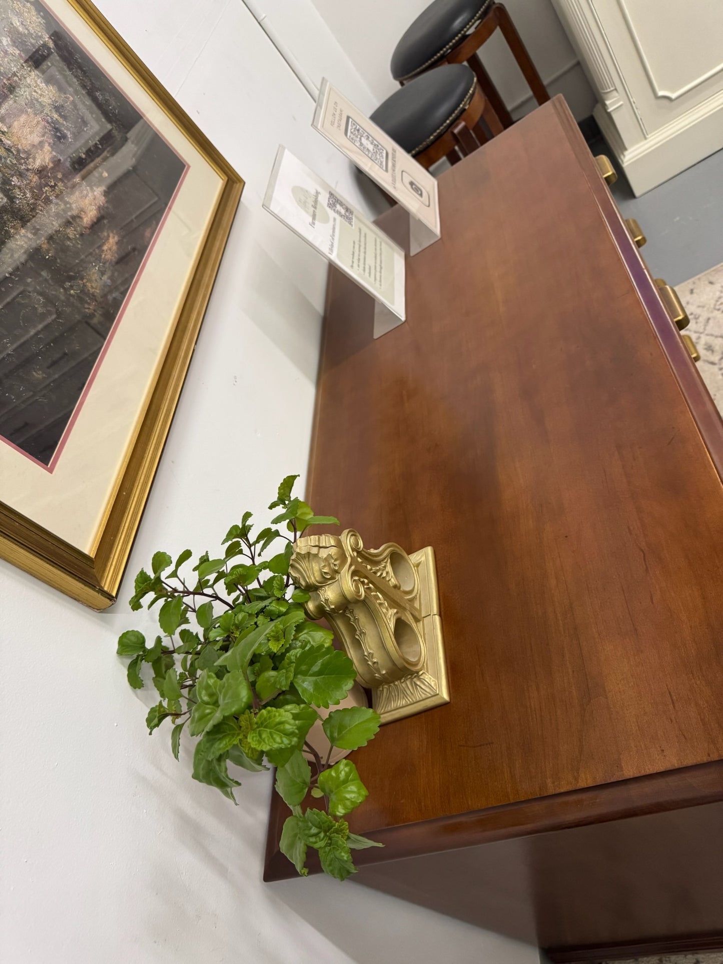 Stained Walnut Desk